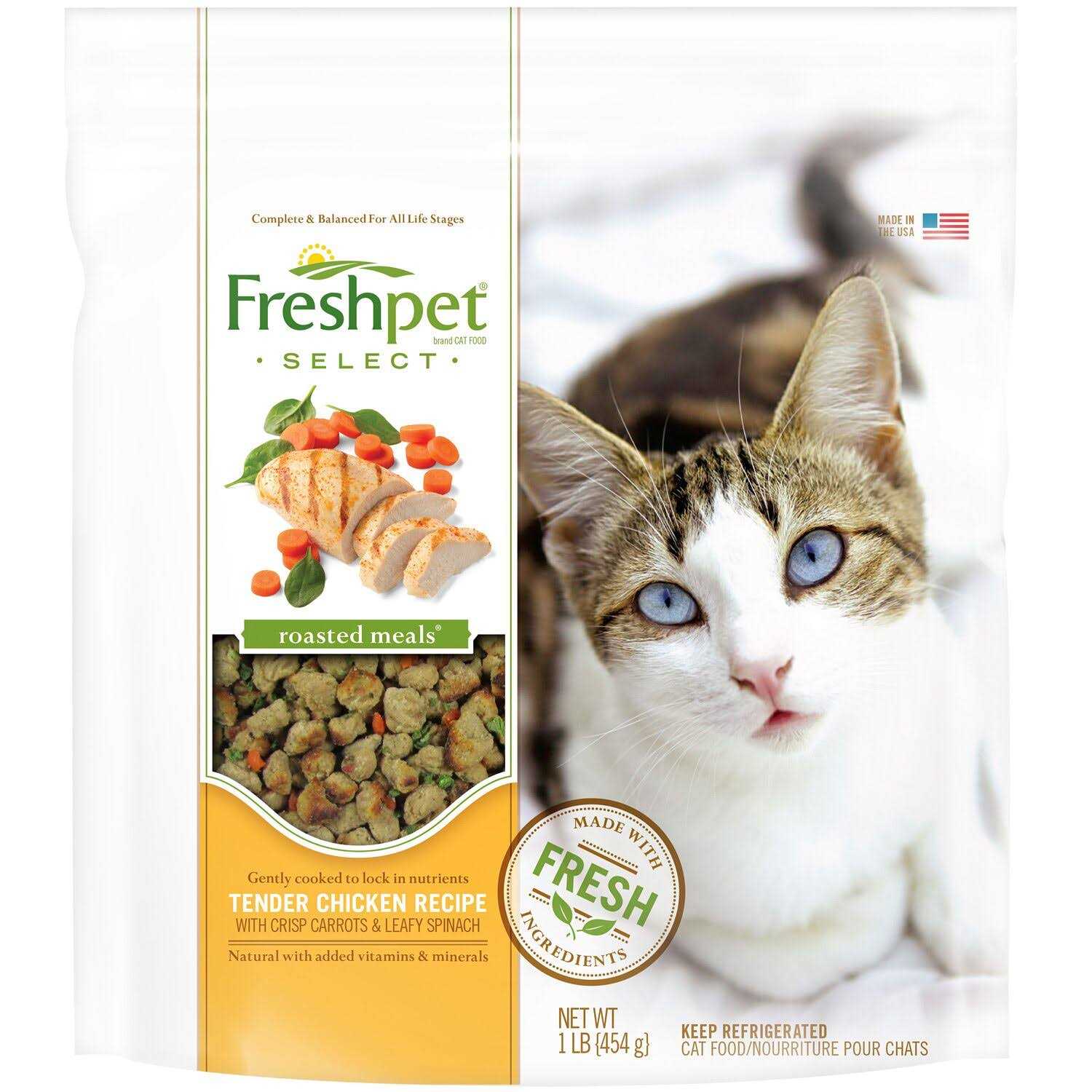 Freshpet Select Chicken Tender Recipe Moisture Rich Tender Bites Dry Cat Food