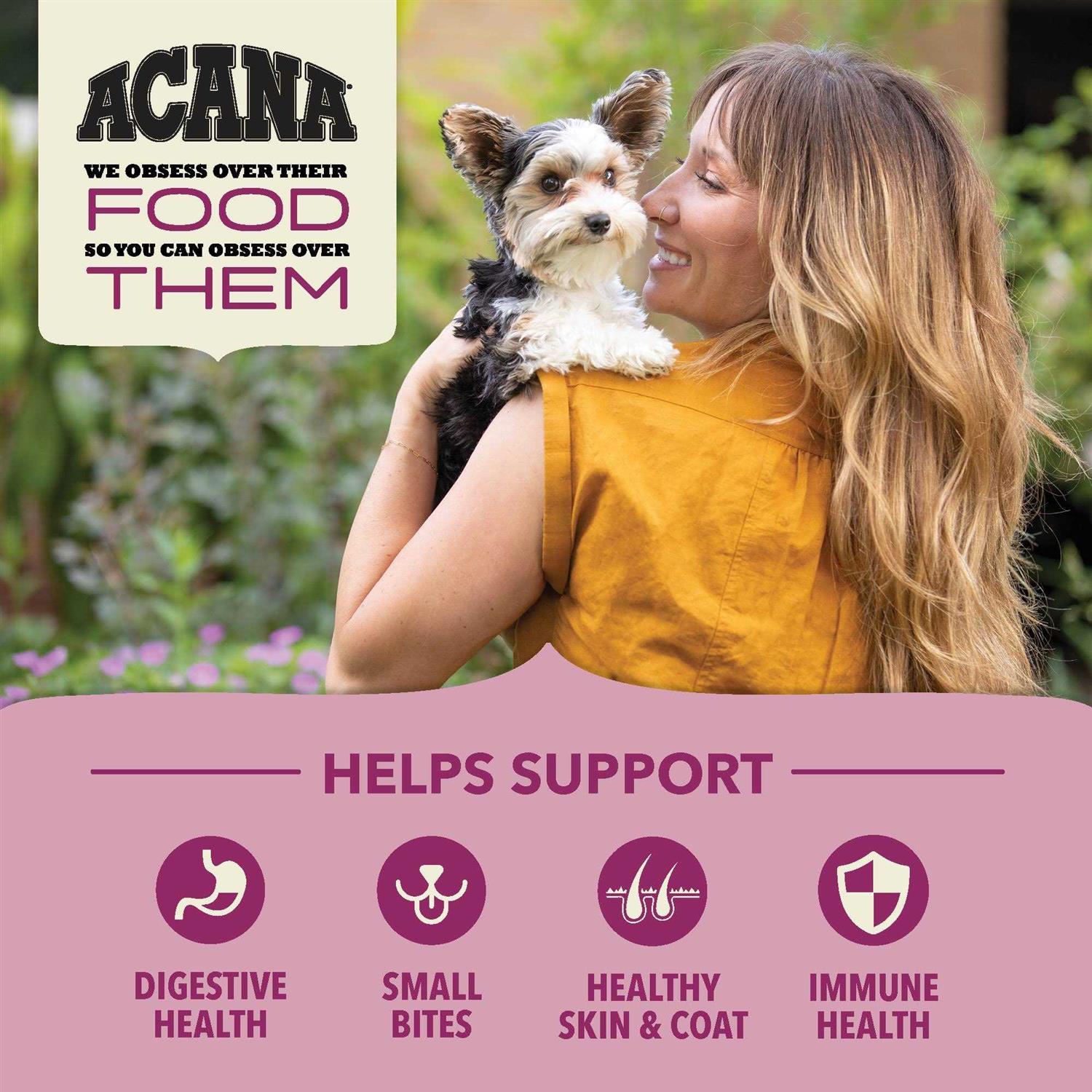 Acana Wholesome Grains Dry Dog Food Small Breed Recipe