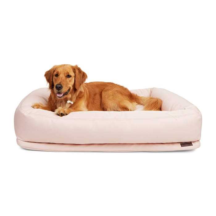 Reddy Durable Recycled Fabric Pink Dog Bed