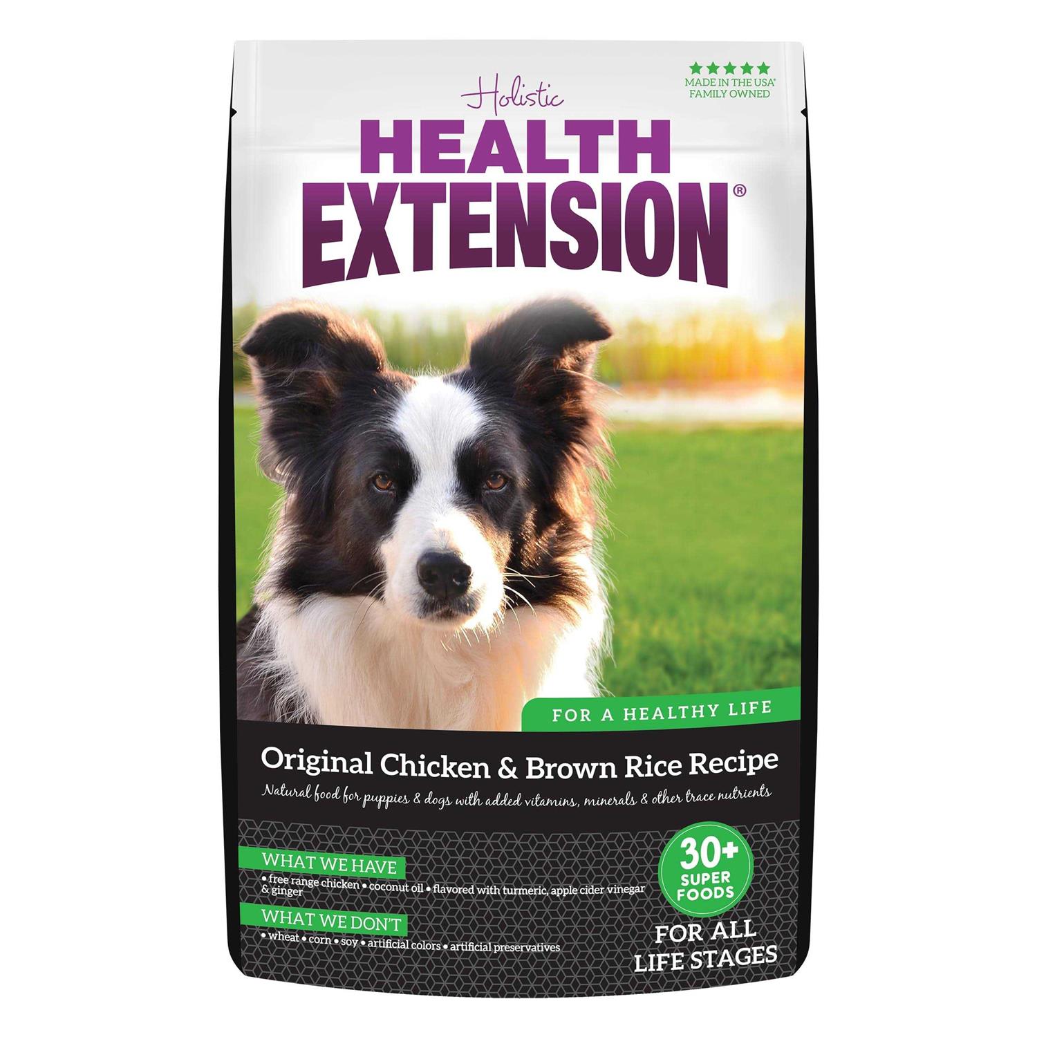 Health Extension Original Chicken Brown Rice Dry Dog Food