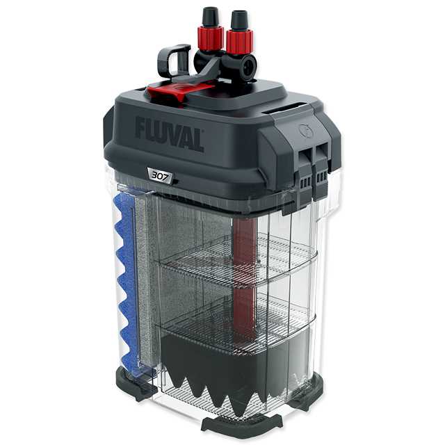Fluval 307 Perfomance Canister Filter – for Aquariums Up to 70 Gallons – Aquarium Canister Filter