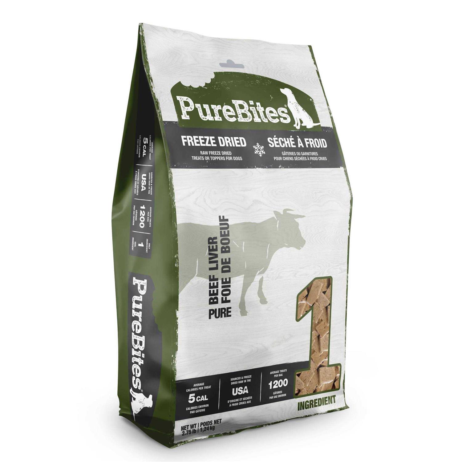 PureBites Beef Liver Freeze Dried Dog Treats