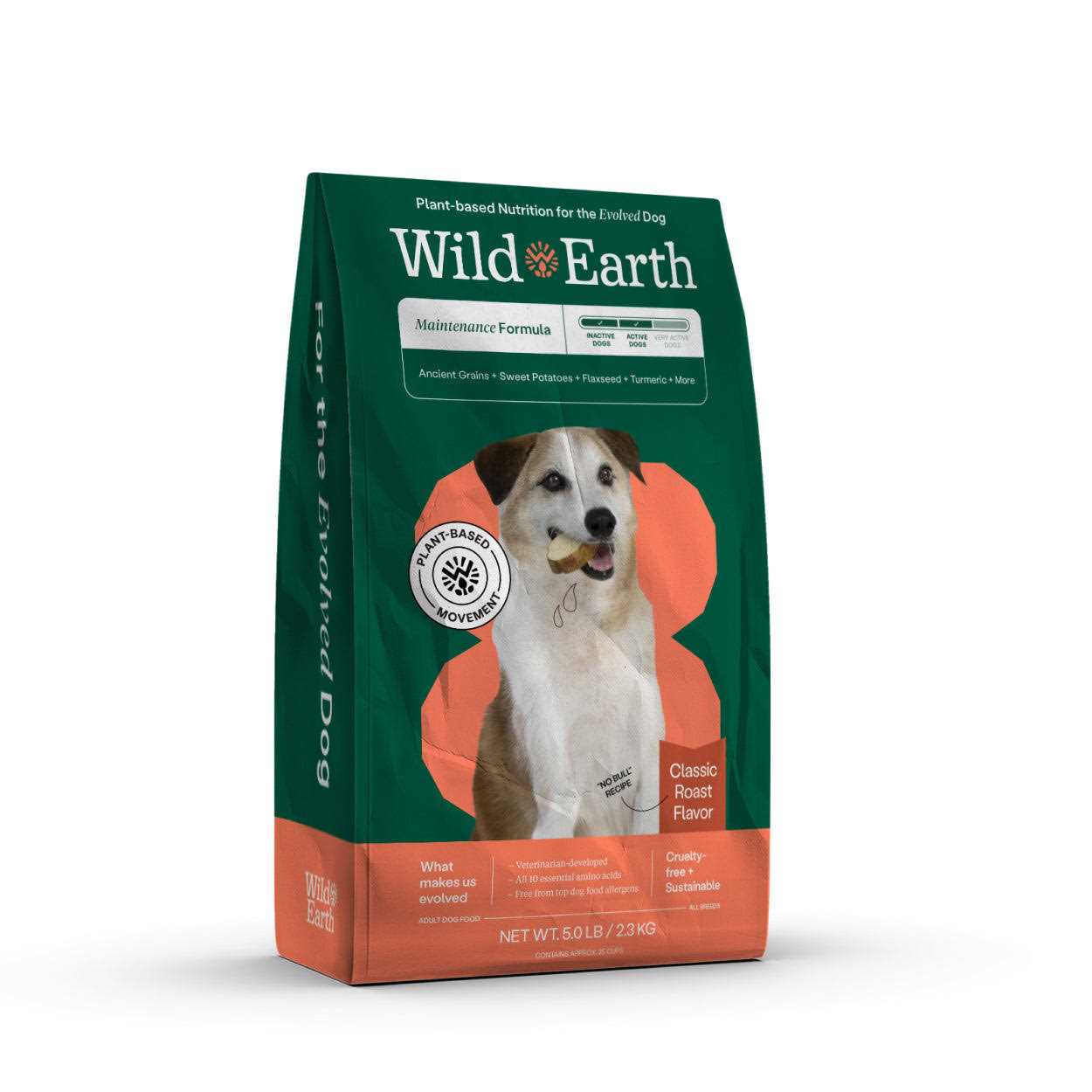 Wild Earth Classic Roast Flavor Maintenance Formula Dry Dog Food