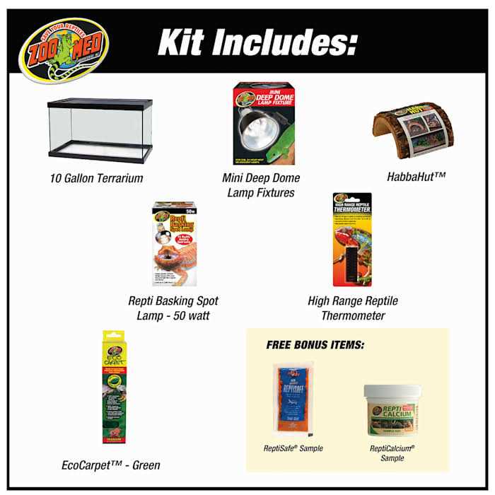 Zoo Med ReptiHabitat Desert Starter Kit
