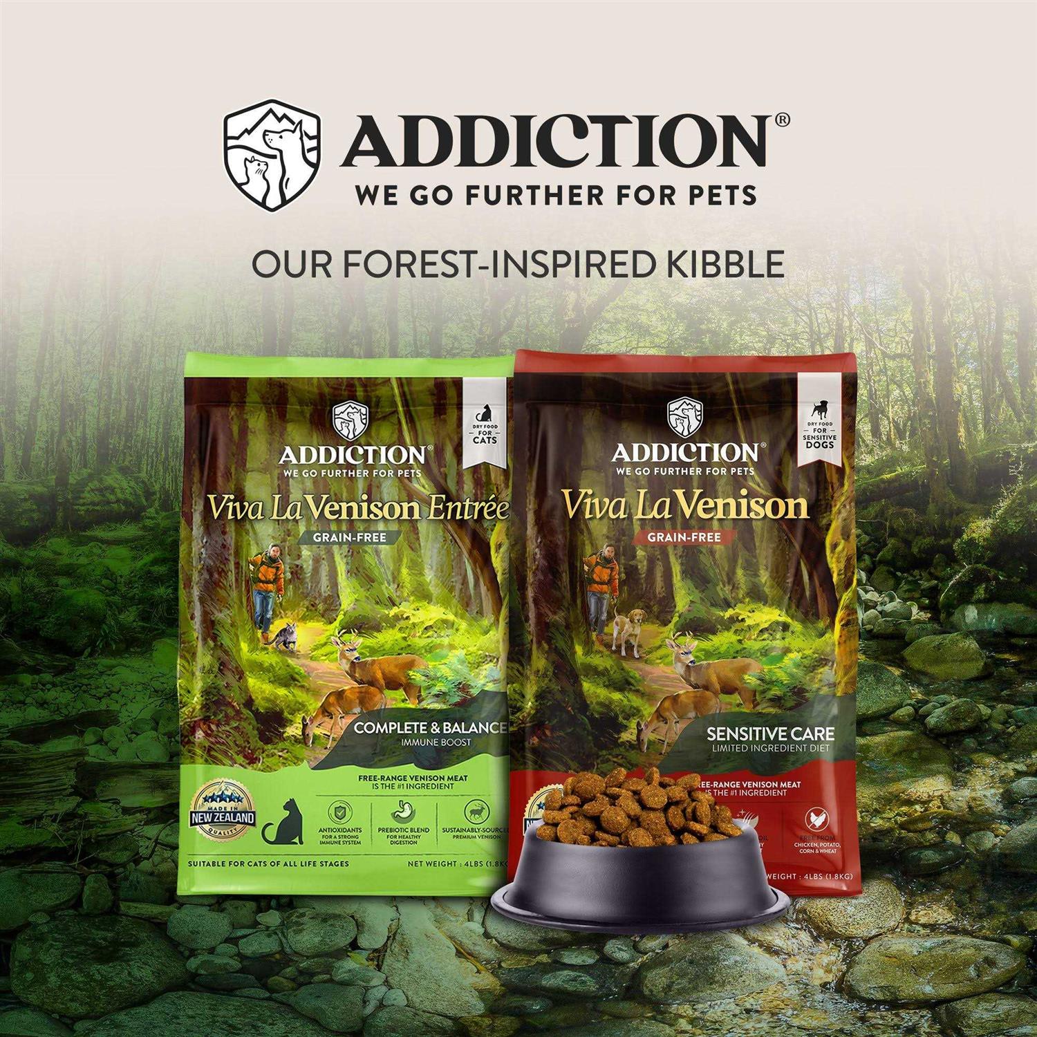 Addiction Viva La Venison Dry Cat Food