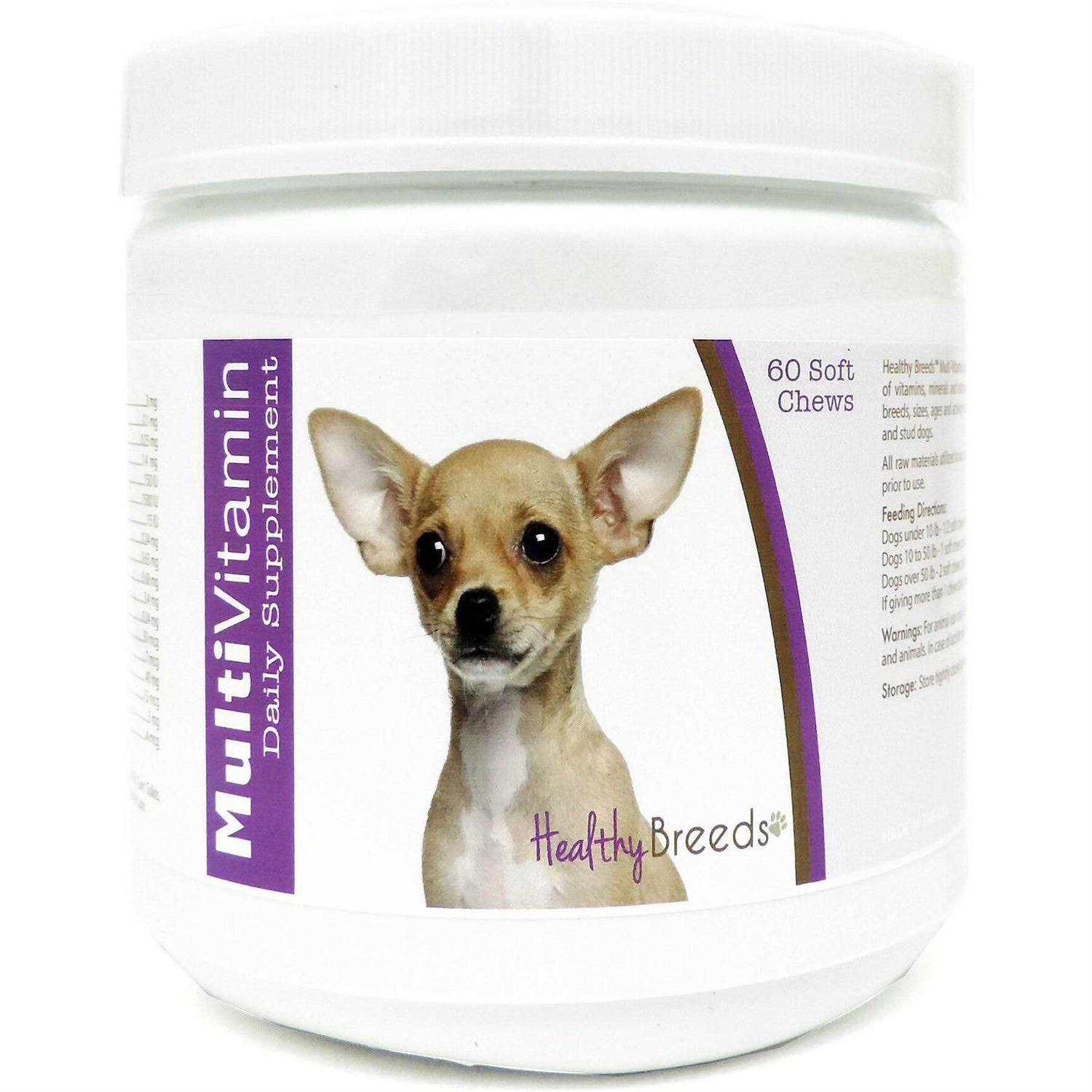 Healthy Breeds Chihuahua Multi-Vitamin Soft Chews 60 Count
