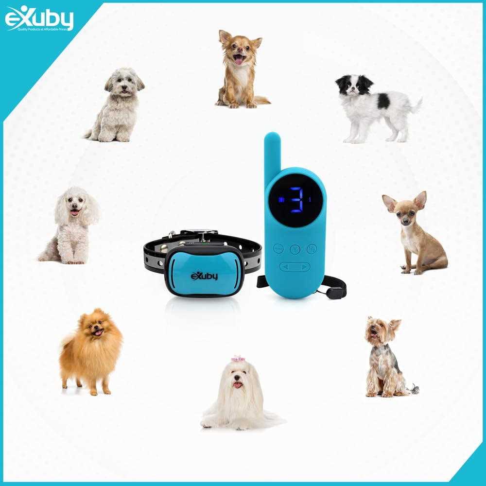 Exuby Tiny Shock Collar for Small Dogs 5-15lbs Smallest Collar on The Market