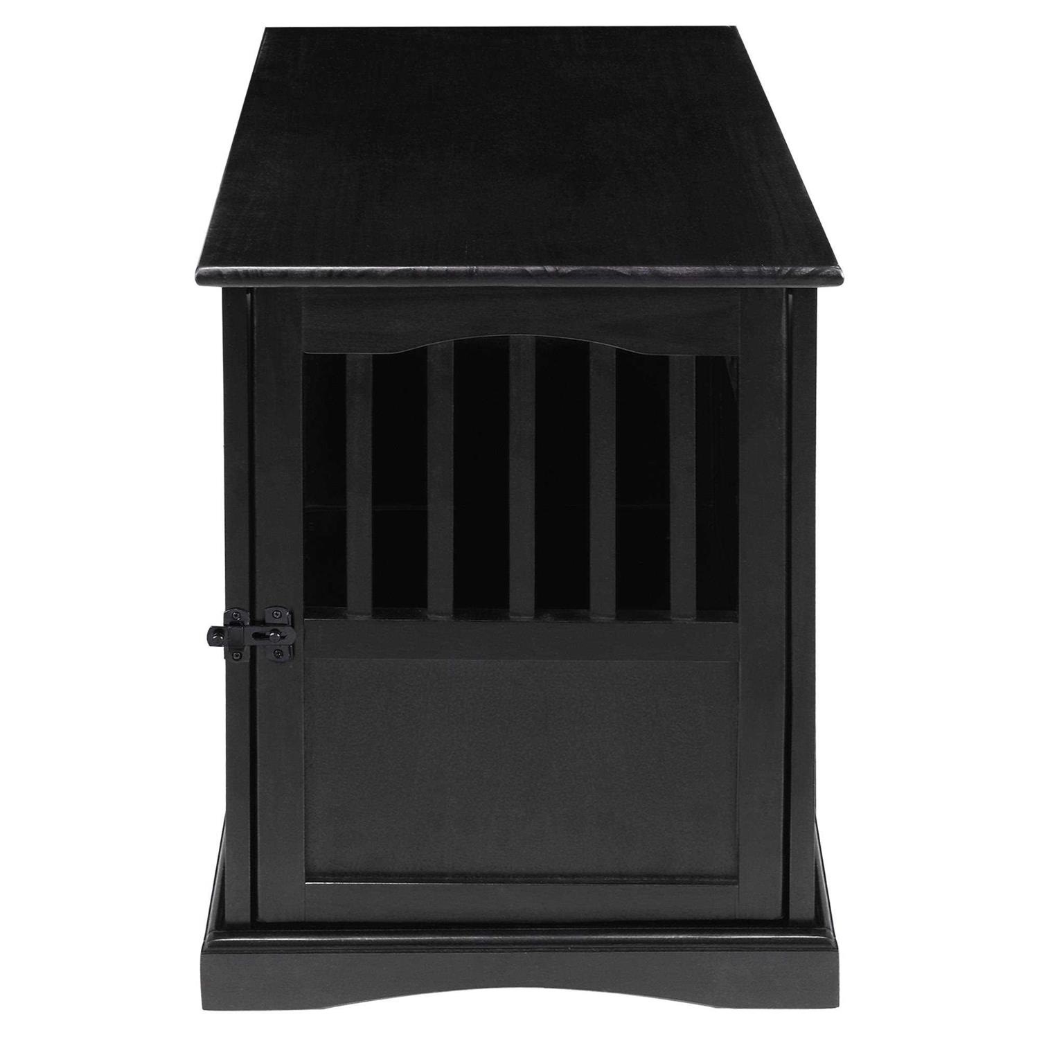 Casual Home End Table Pet Crate