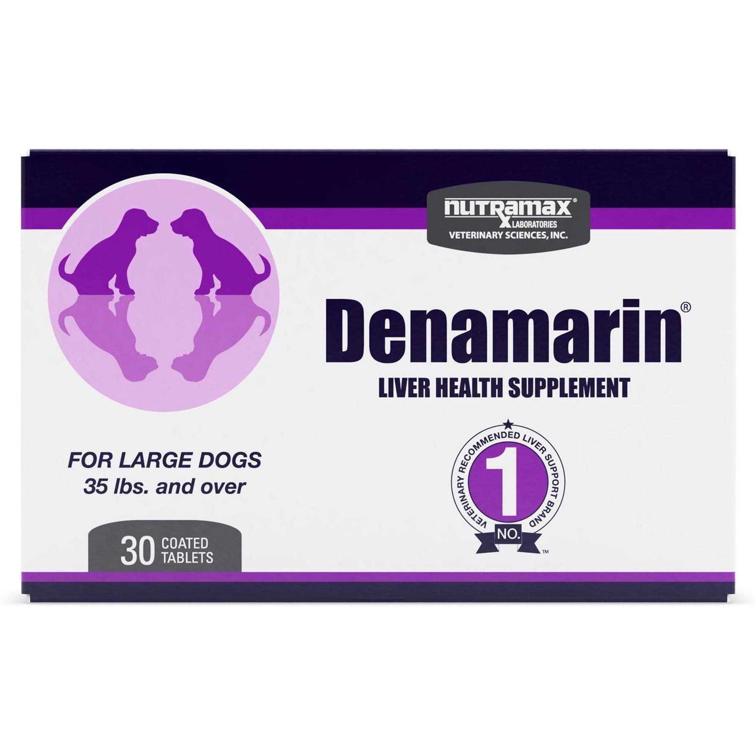 Nutramax Denamarin for Liver Health Tablets for Large Dogs