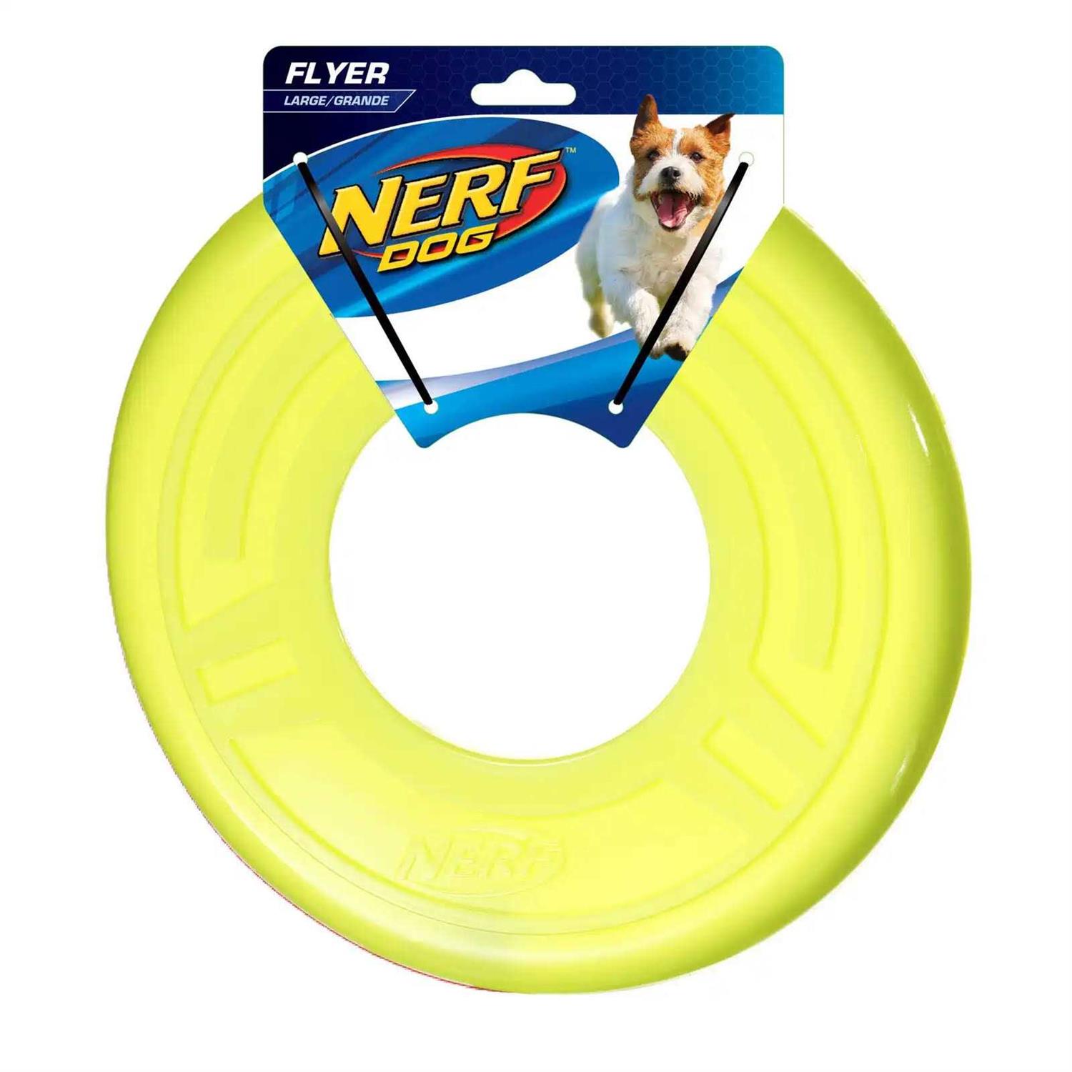 Nerf Atomic Flyer Dog Toy