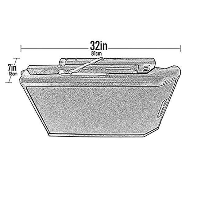 Free-Standing Extra Wide Pet Ramp Pet Gear