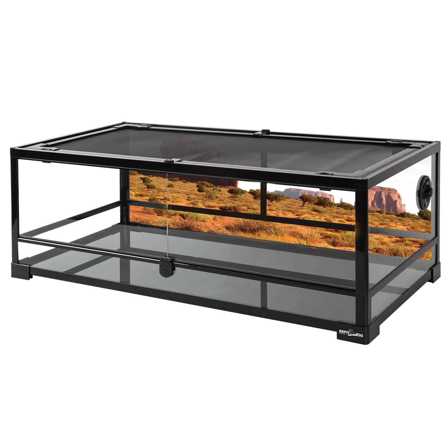 Repti-zoo Full Glass Reptile Terrarium RK0118R