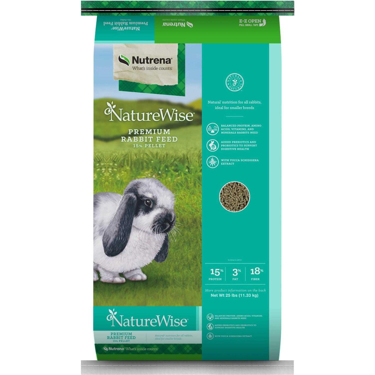 Nutrena NatureWise 15% Premium Rabbit Feed