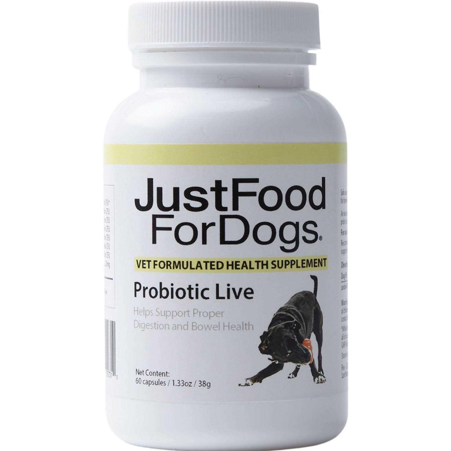 JustFoodForDogs Probiotic Caplets for Dogs