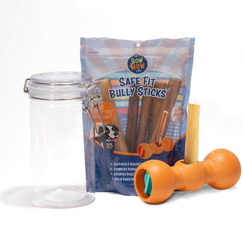 Bow Wow Labs Bully Buddy Bully Stick Holder for Dogs Starter Kit