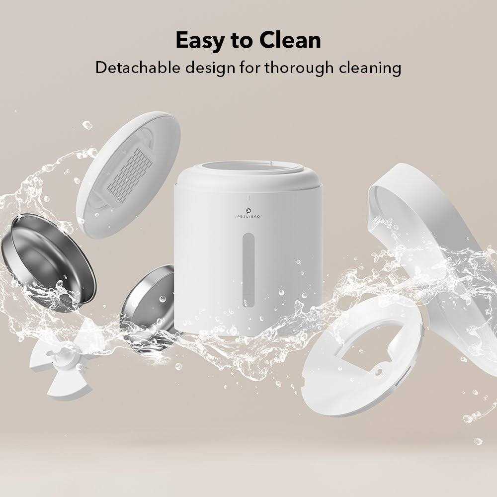 PETLIBRO Automatic Cat Feeder For Two Cats, 5L Dry Food Dispenser With Splitter And Two Stainless Bowls, 10S Meal Call And Timer