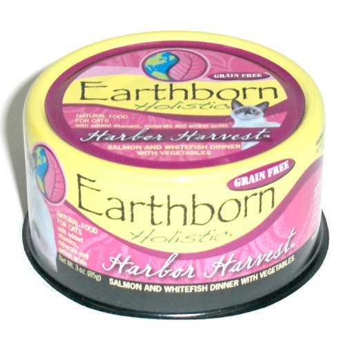 Earthborn Holistic Harbor Harvest Natural Canned Cat Food, 3-oz, 24 ct