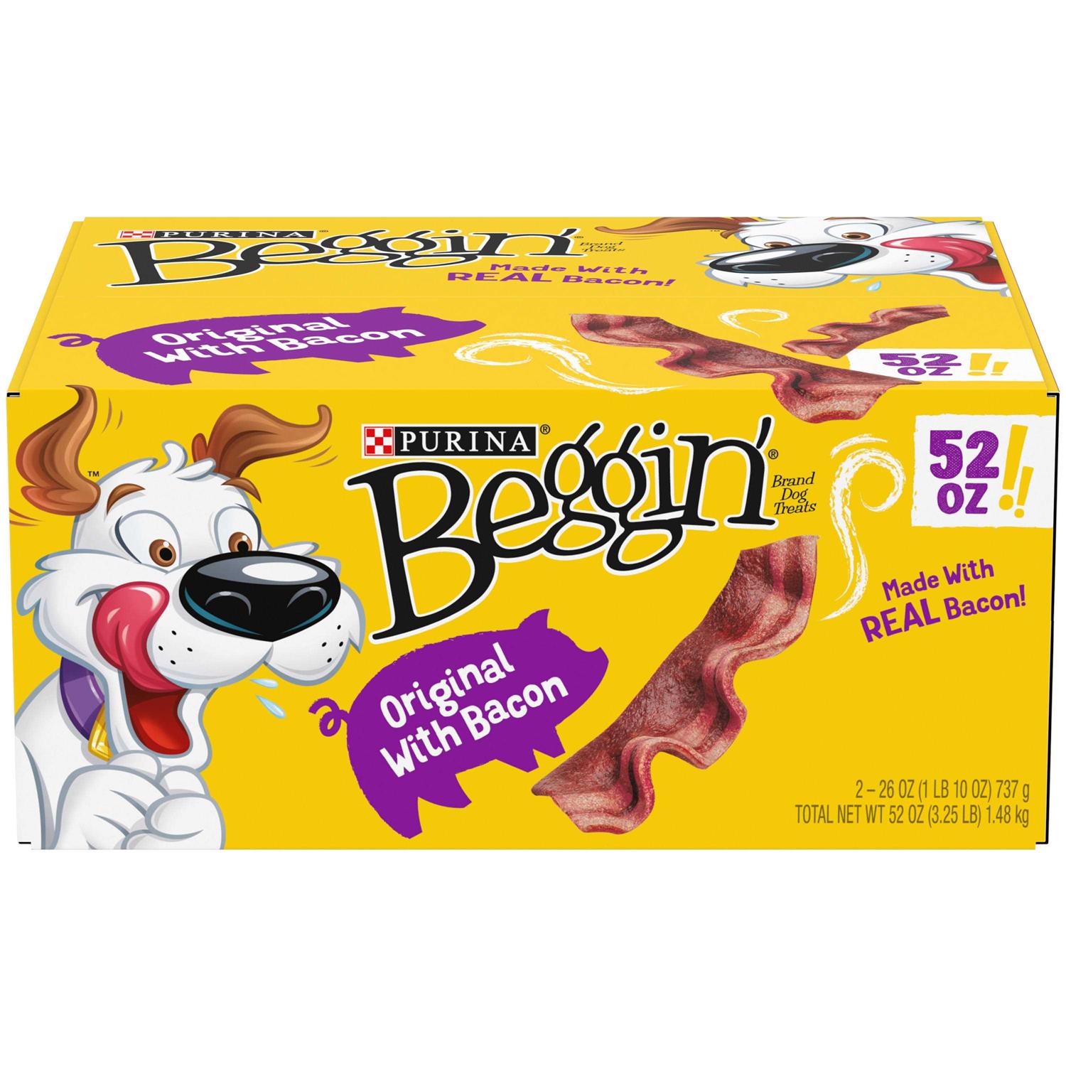 Purina Beggin’ Strips Dog Dog Treats Bacon and