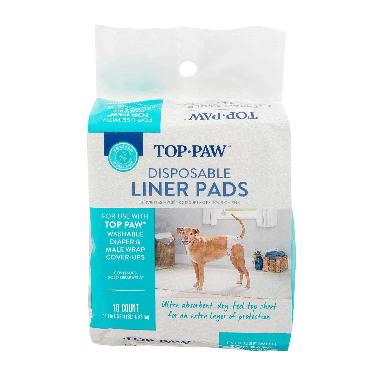 Top Paw Ultra Absorbency Disposable Dog Liner Pads