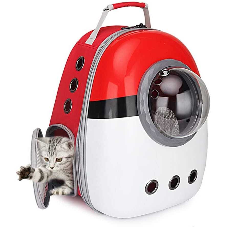Portable Travel Pet Carrier Bubble Backpack for Dog and Cat Dome Airline Approved Space Capsule Waterproof Knapsack Outdoor Breathable Pet Bag