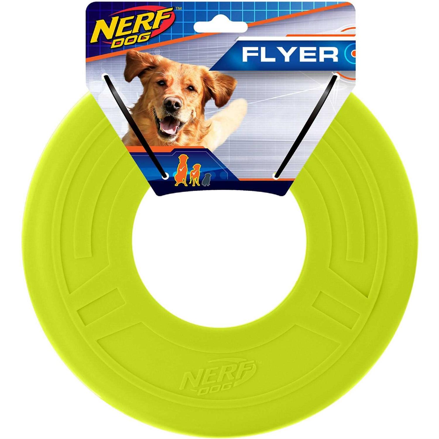 Nerf Atomic Flyer Dog Toy