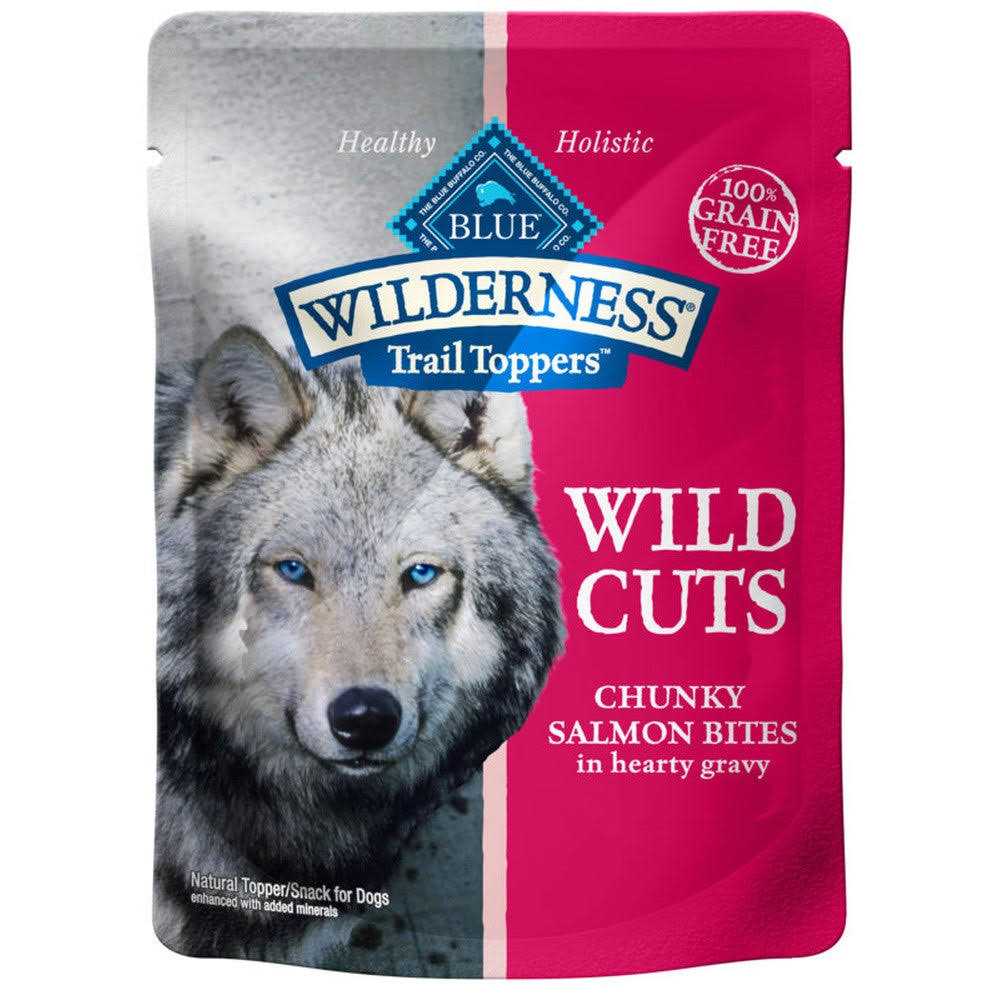 Blue Buffalo Wilderness Trail Toppers Dog Food Wild Cuts Bites