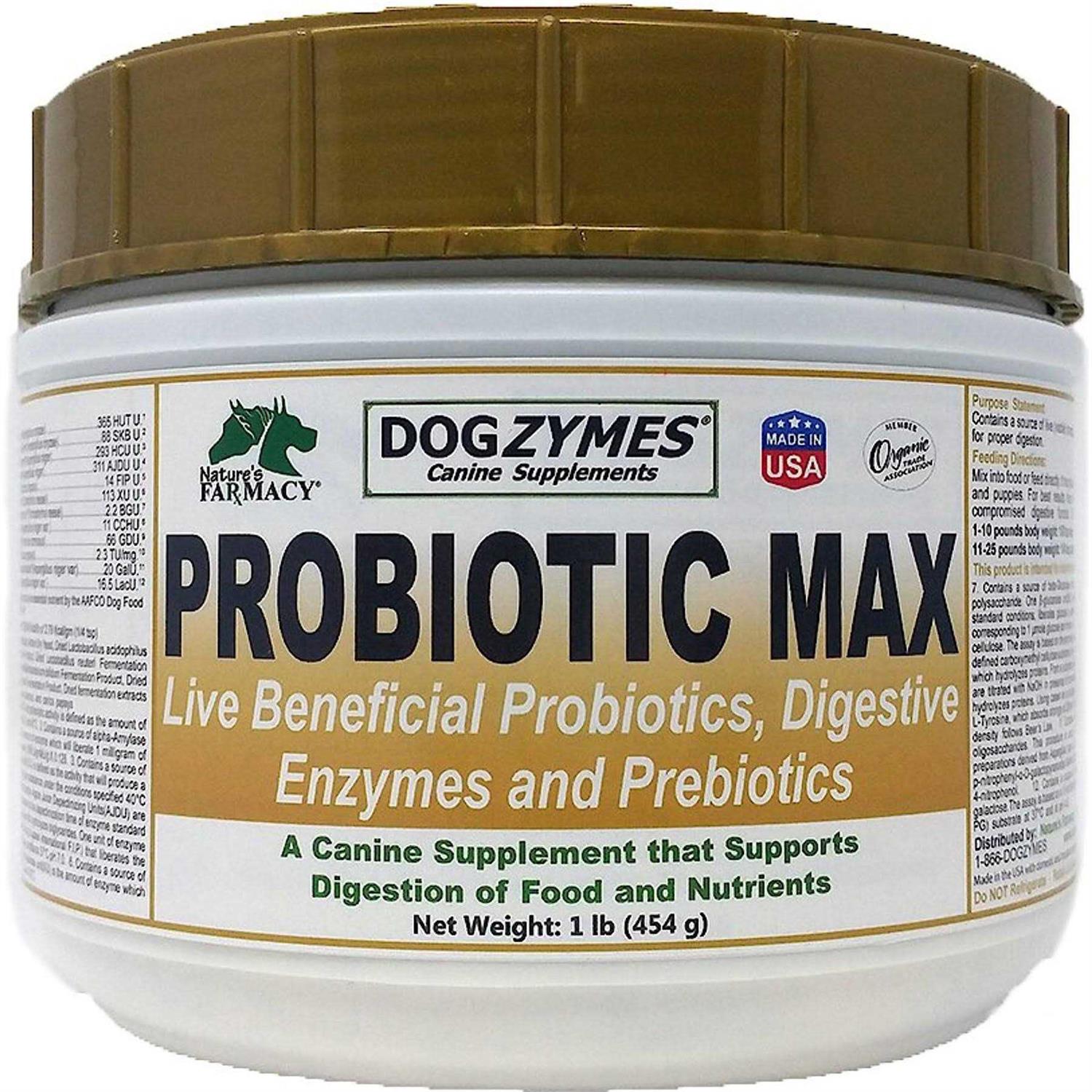 Dogzymes Probiotic Max