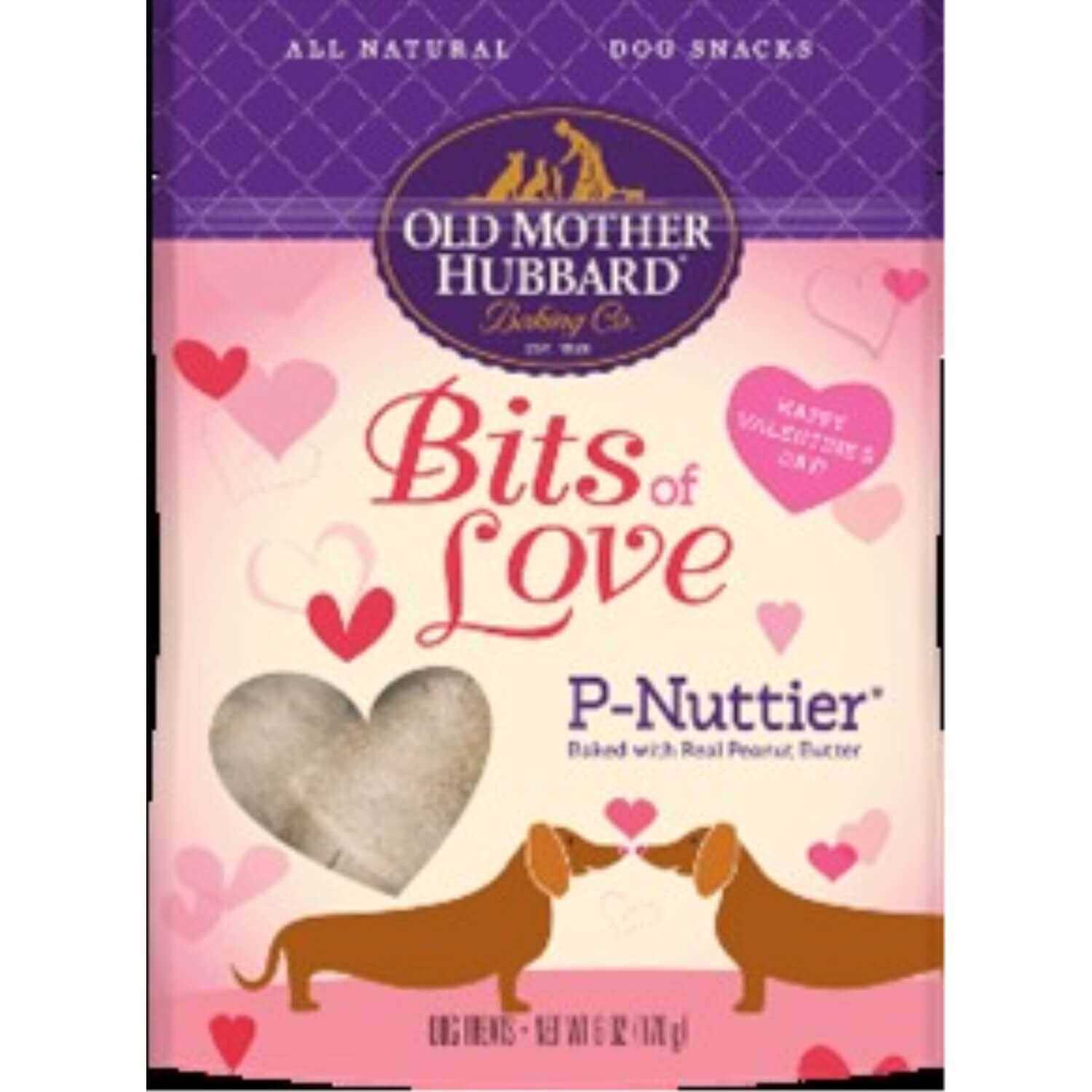 Old Mother Hubbard Bits of Love P-Nuttier Dog Treats