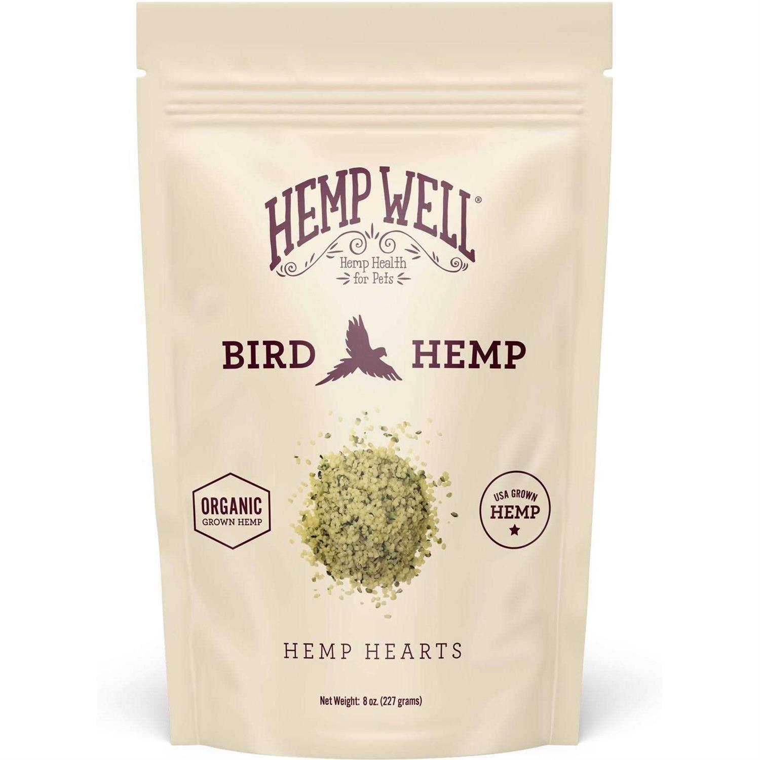 Hemp Well Bird Hemp Hearts Bird Supplement