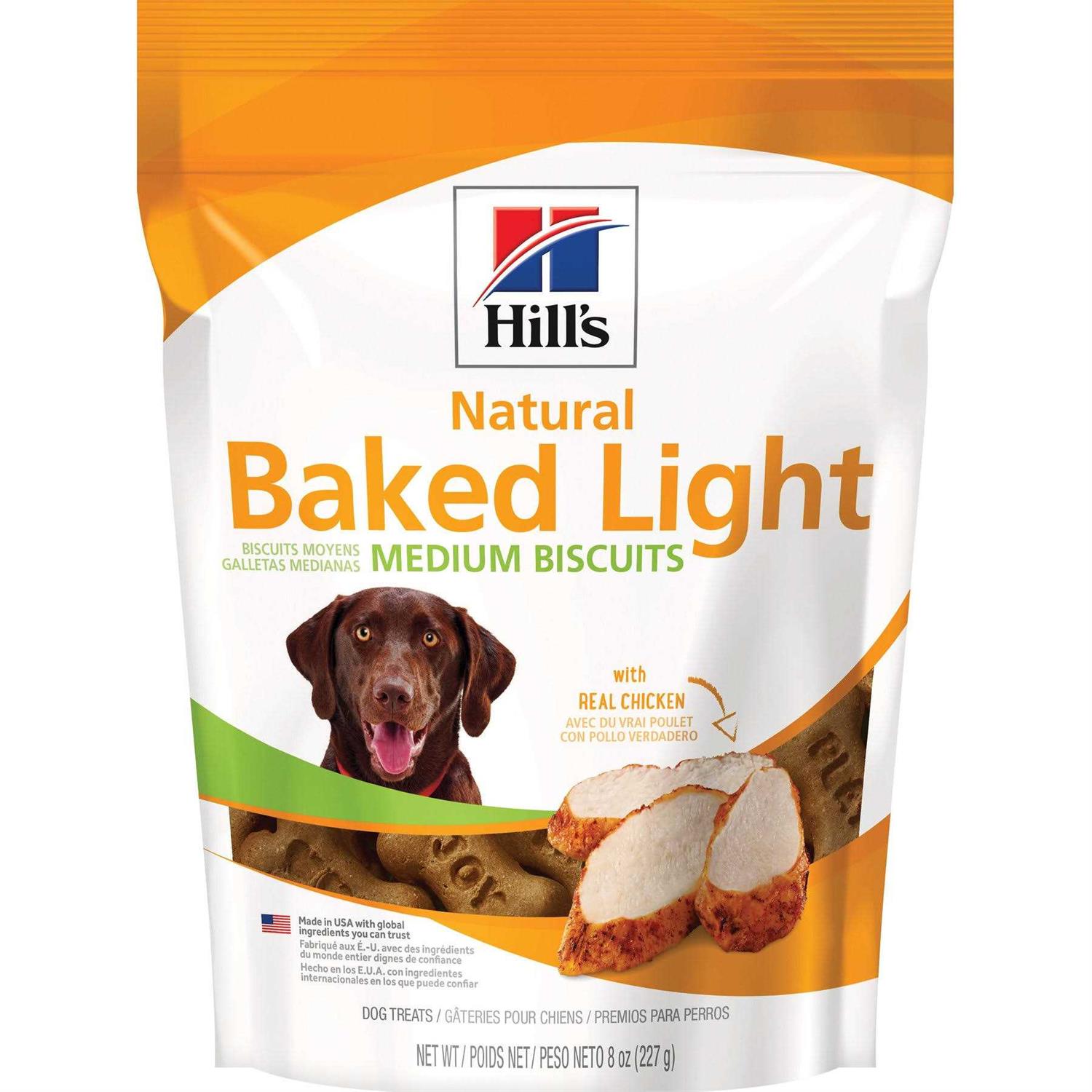 Hill’s Natural Baked Light Biscuits with Real Chicken Dog Treats