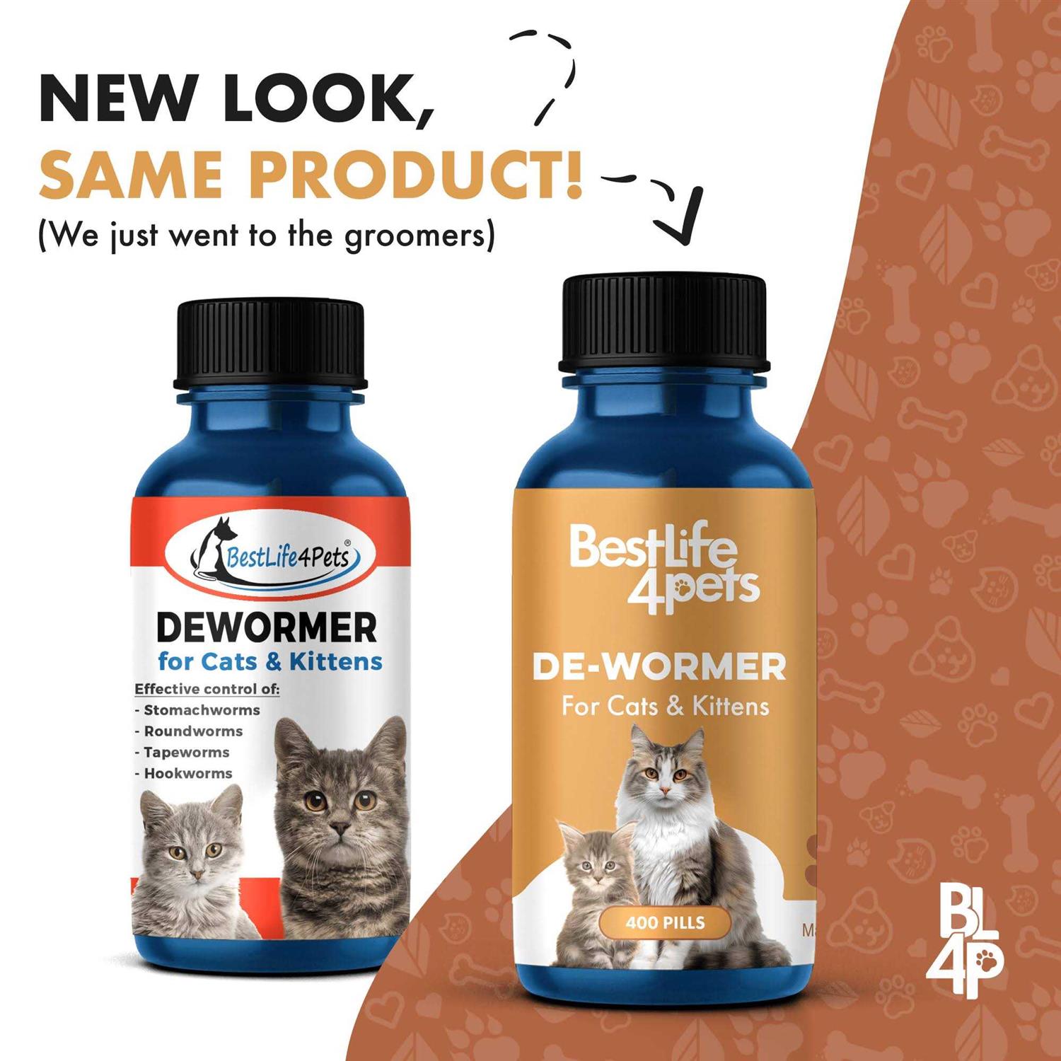 BestLife4Pets Broad Spectrum Dewormer for Cats and Kittens