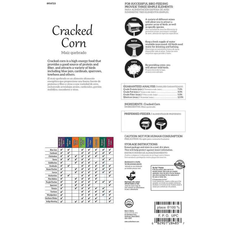 Ace Songbird Corn Cracked Corn