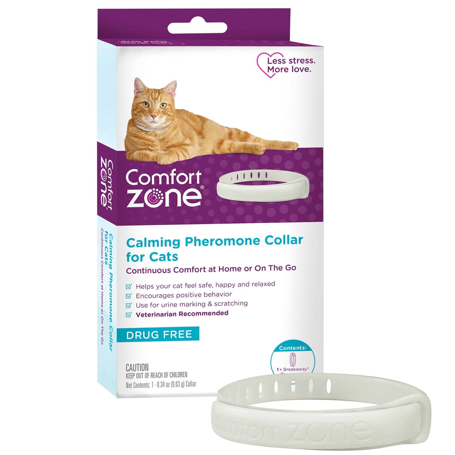 Comfort Zone Calming Pheromone Cat Collar