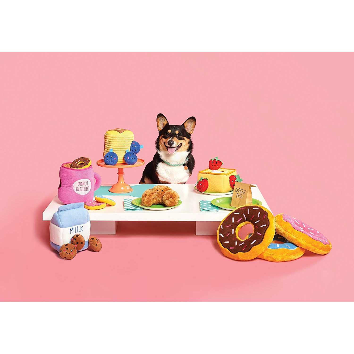ZippyPaws Miniz Cookies 3-Pack Plush Dog Toy