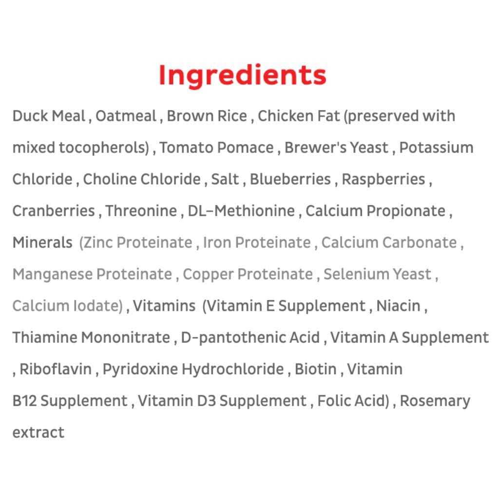 FirstMate Grain Friendly Cage Free Duck & Oats Dry Dog Food