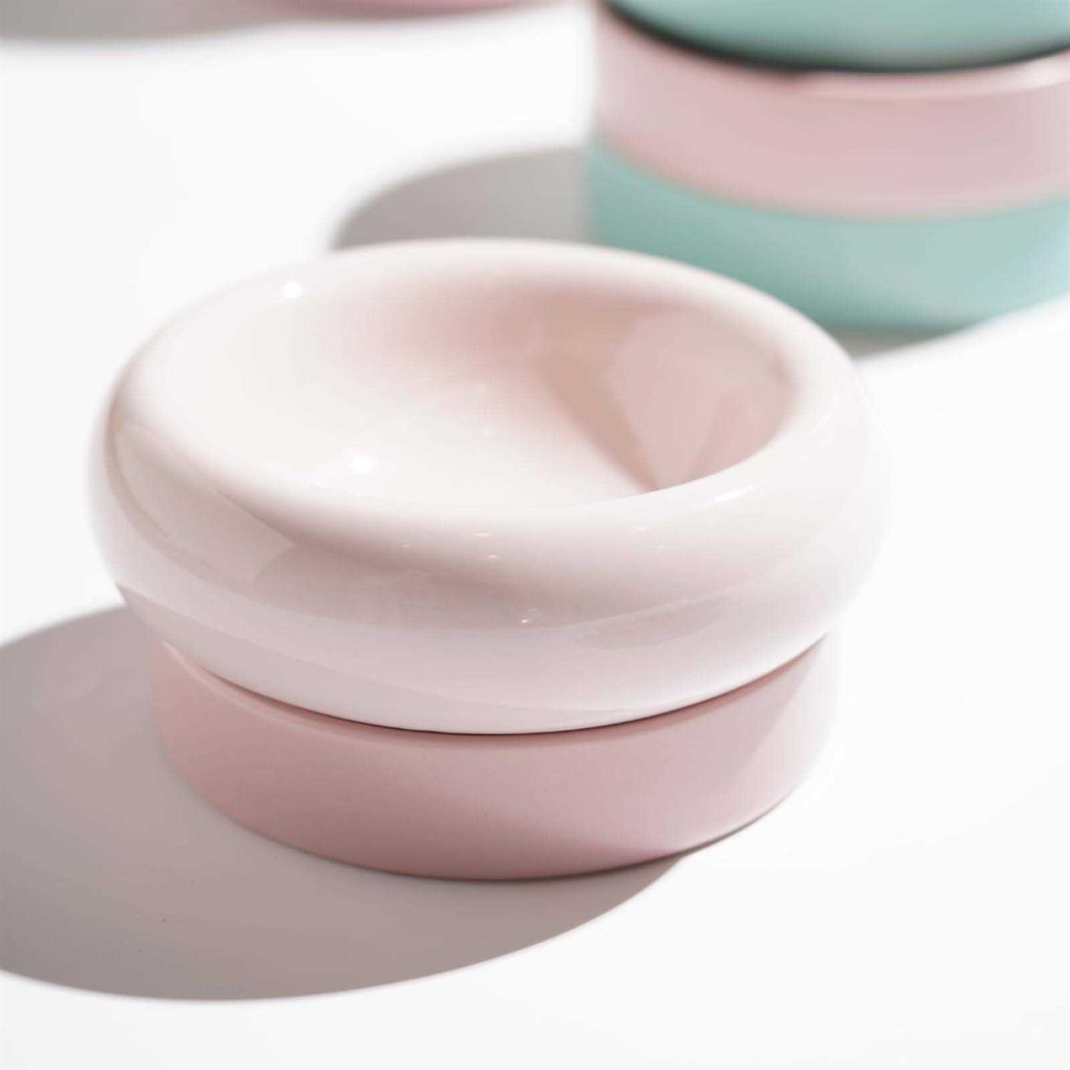 MS!MAKE SURE Cat Bowls Ceramic Cat Food Bowl Whisker Fatigue Cat Bowl