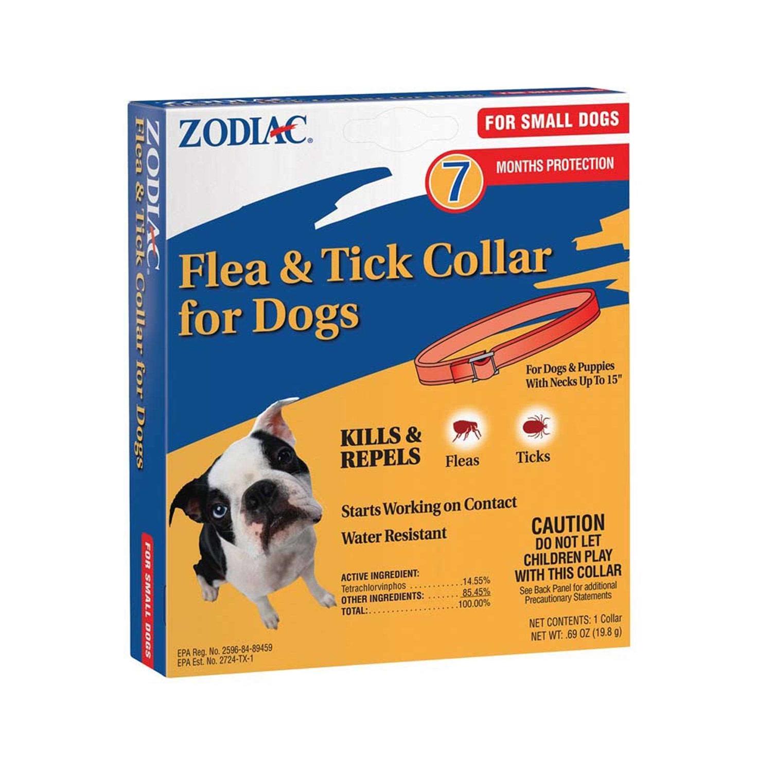 Zodiac Flea Tick Collar for Dogs