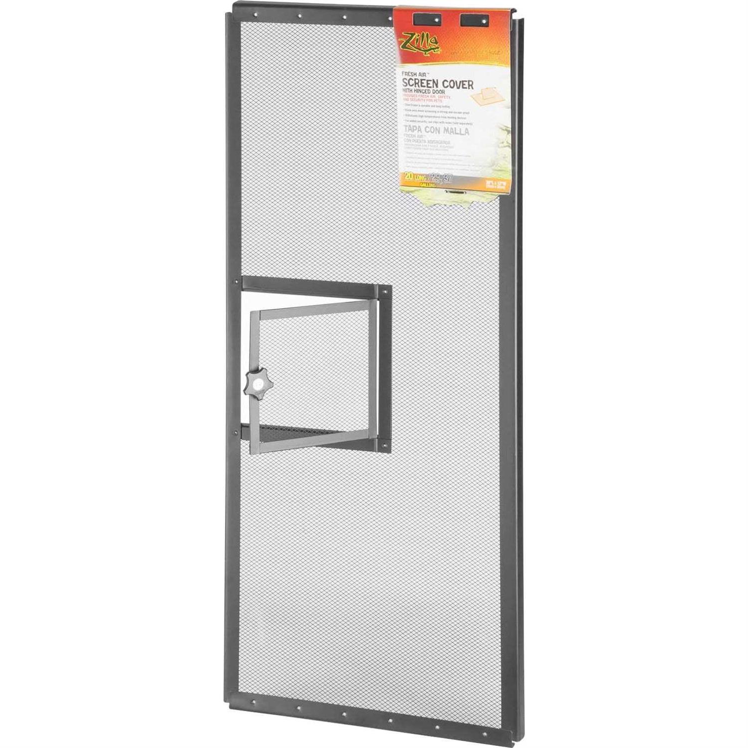 Zilla Fresh Air Screen Cover with Center Hinge 30 x 12