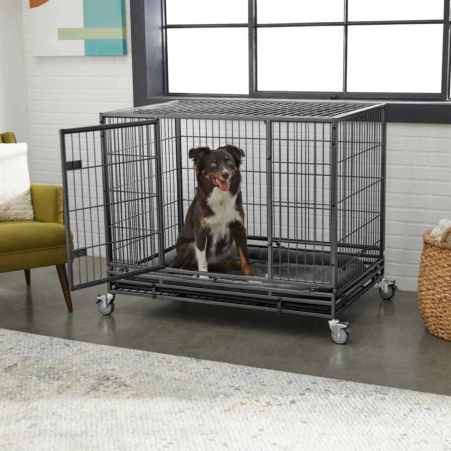 Frisco Ultimate Heavy Duty Steel Metal Single Door Dog Crate