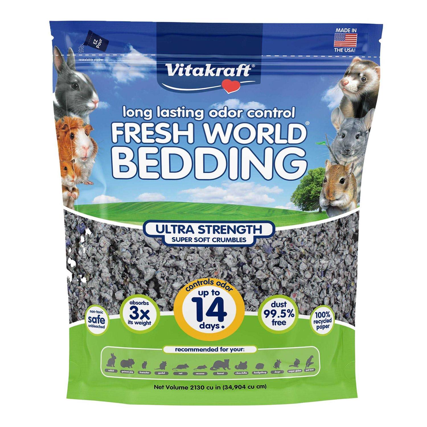 Vitakraft Fresh World Bedding for Small Animals Ultra Strength