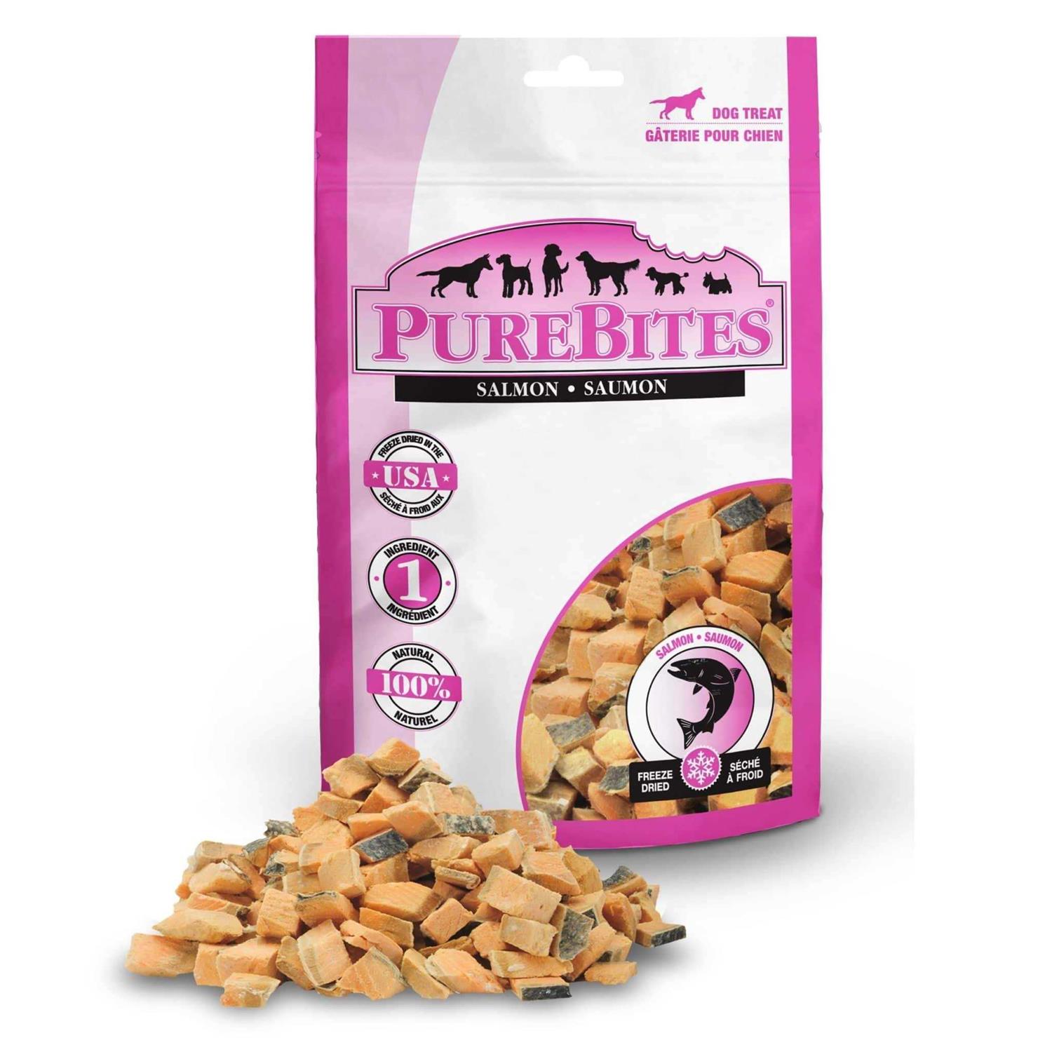 PureBites Freeze Dried Salmon Dog Treats