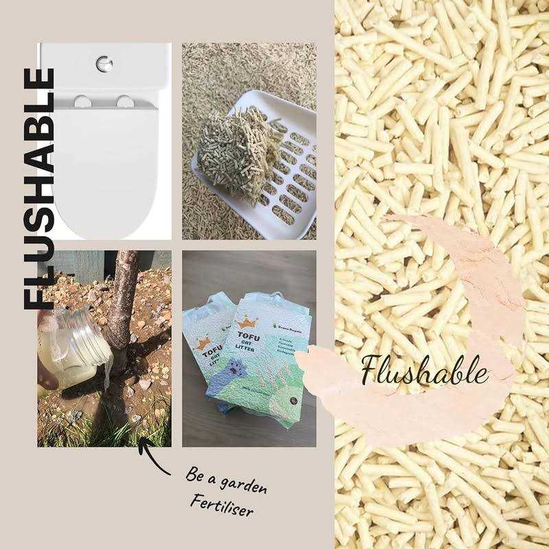 Beans Royale 2pcs Pack Tofu Cat Litter Clumping Kitty Litter