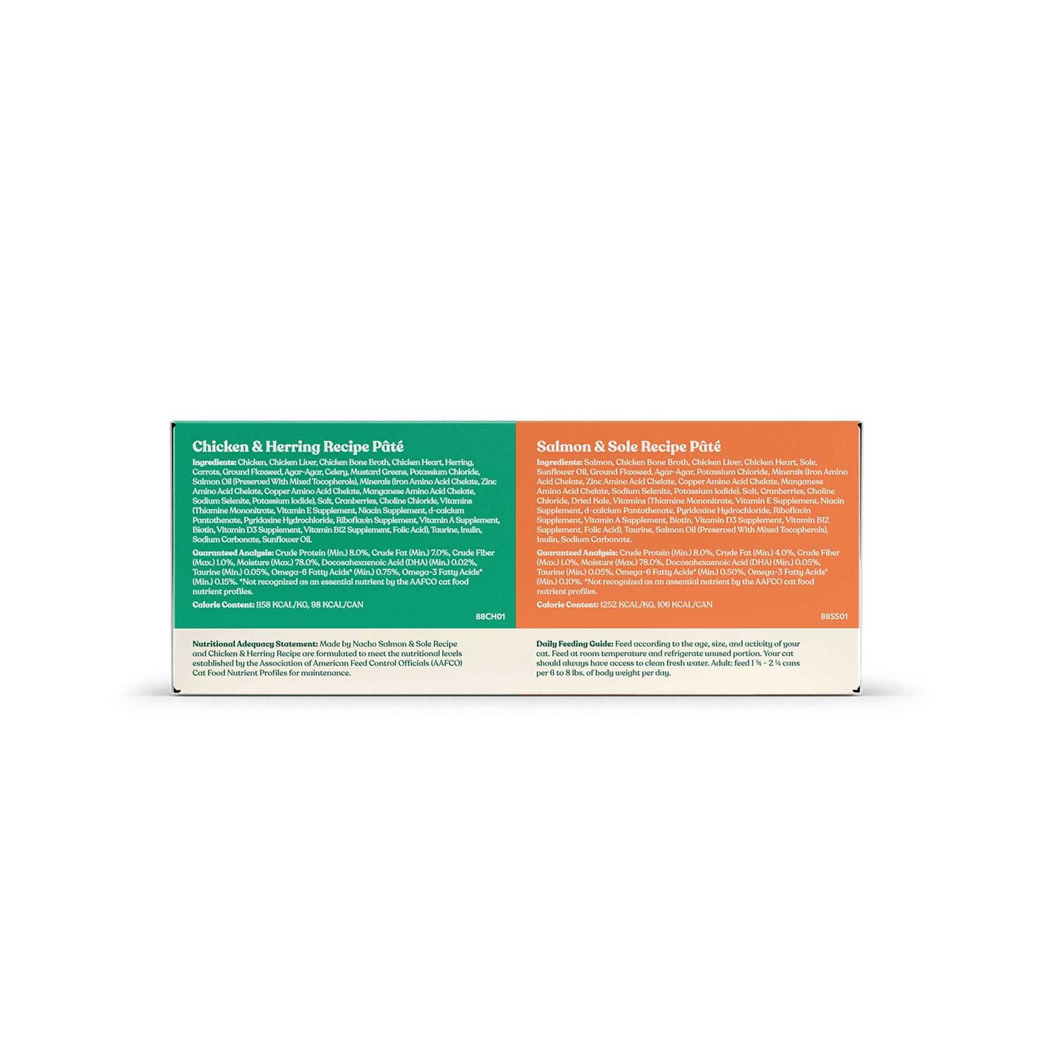 Made By Nacho Pate Wet Cat Food Variety Pack