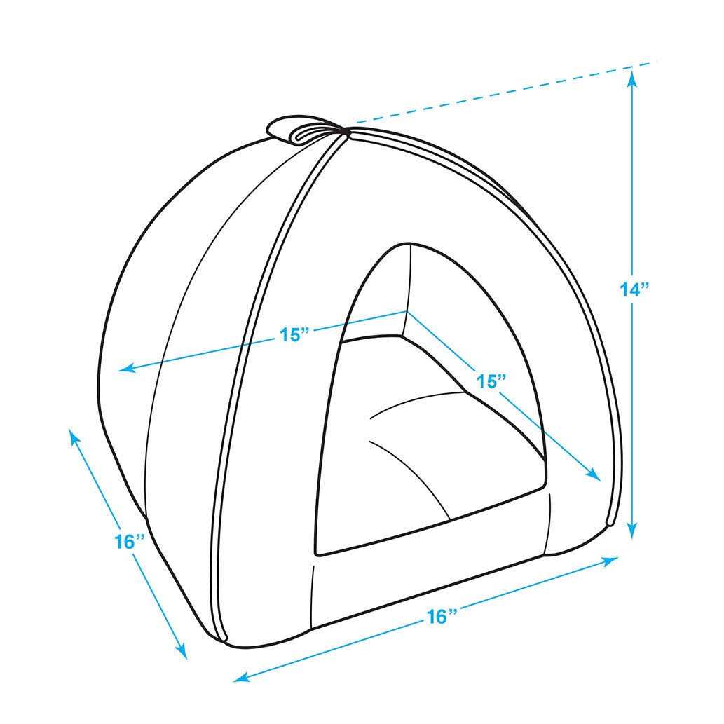 Pet Tent Soft Bed for Dog and Cat by Best Pet Supplies