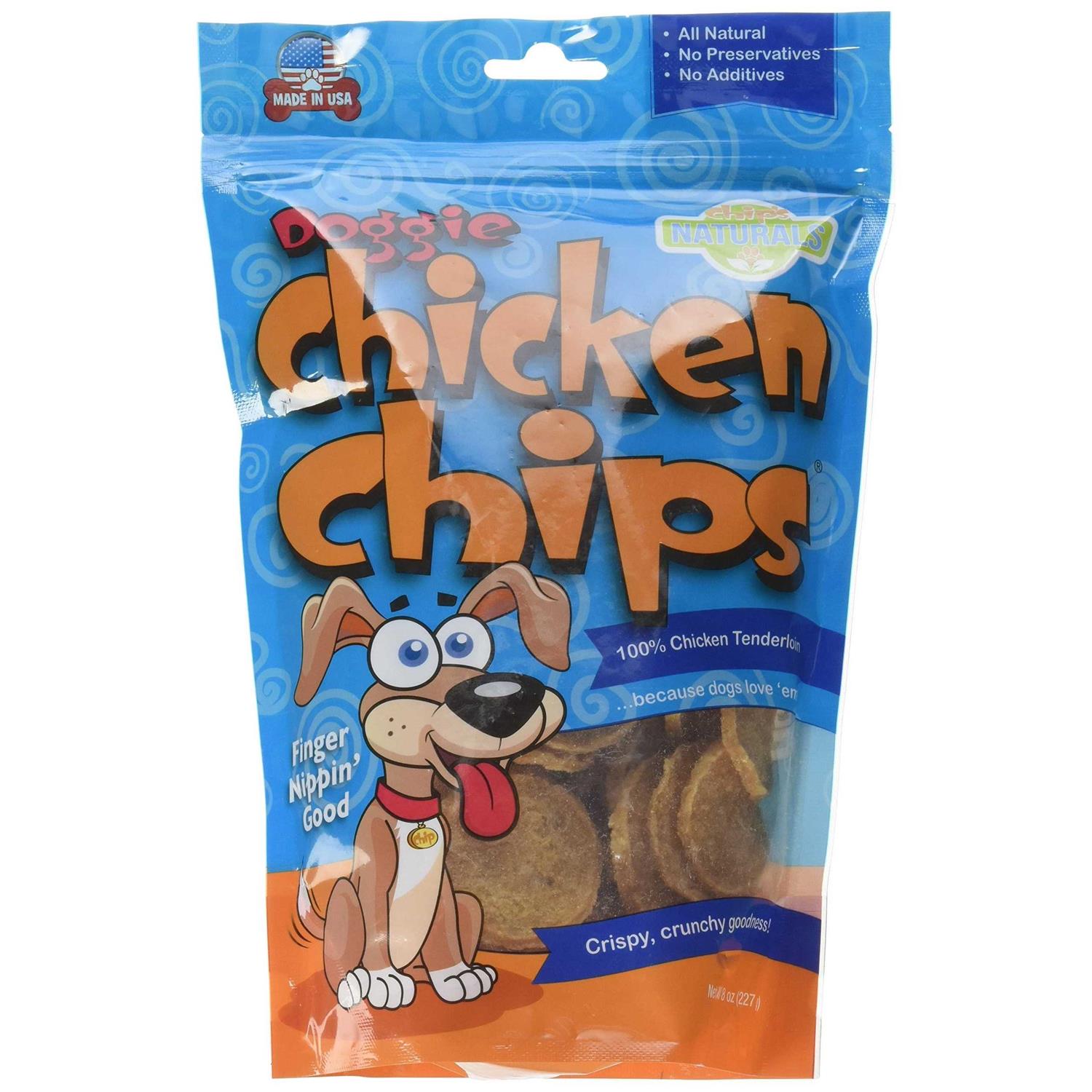 Doggie Chicken Chips Dog Treats