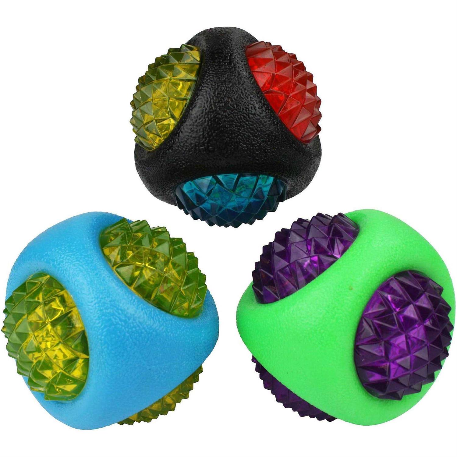 Multipet Diamond Dental Ball Dog Toy