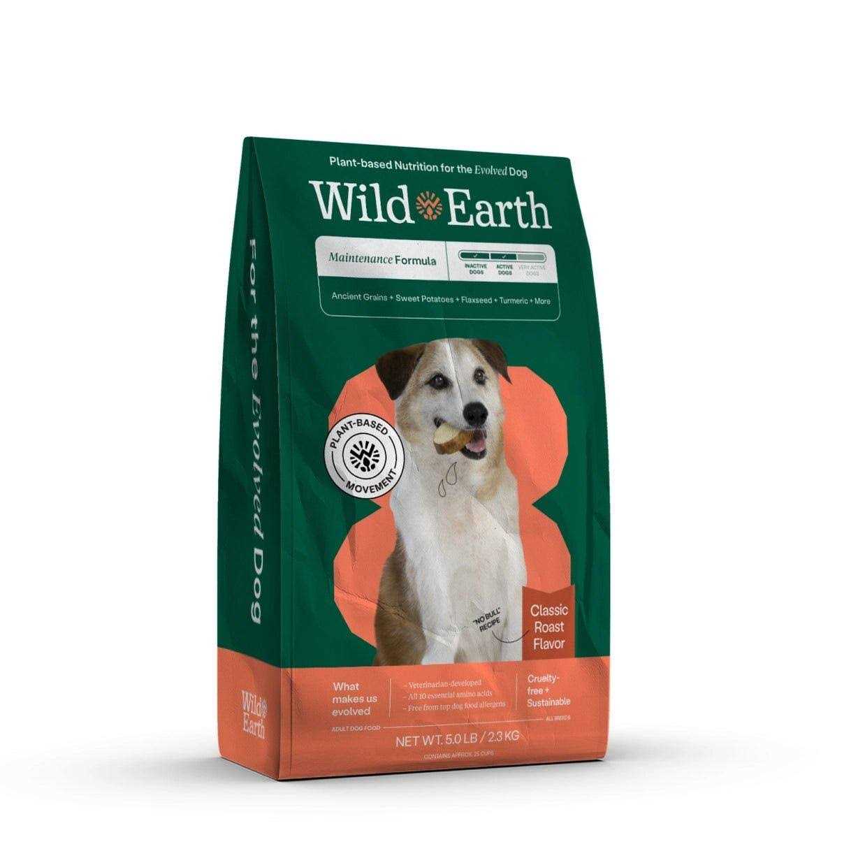 Wild Earth Classic Roast Flavor Maintenance Formula Dry Dog Food