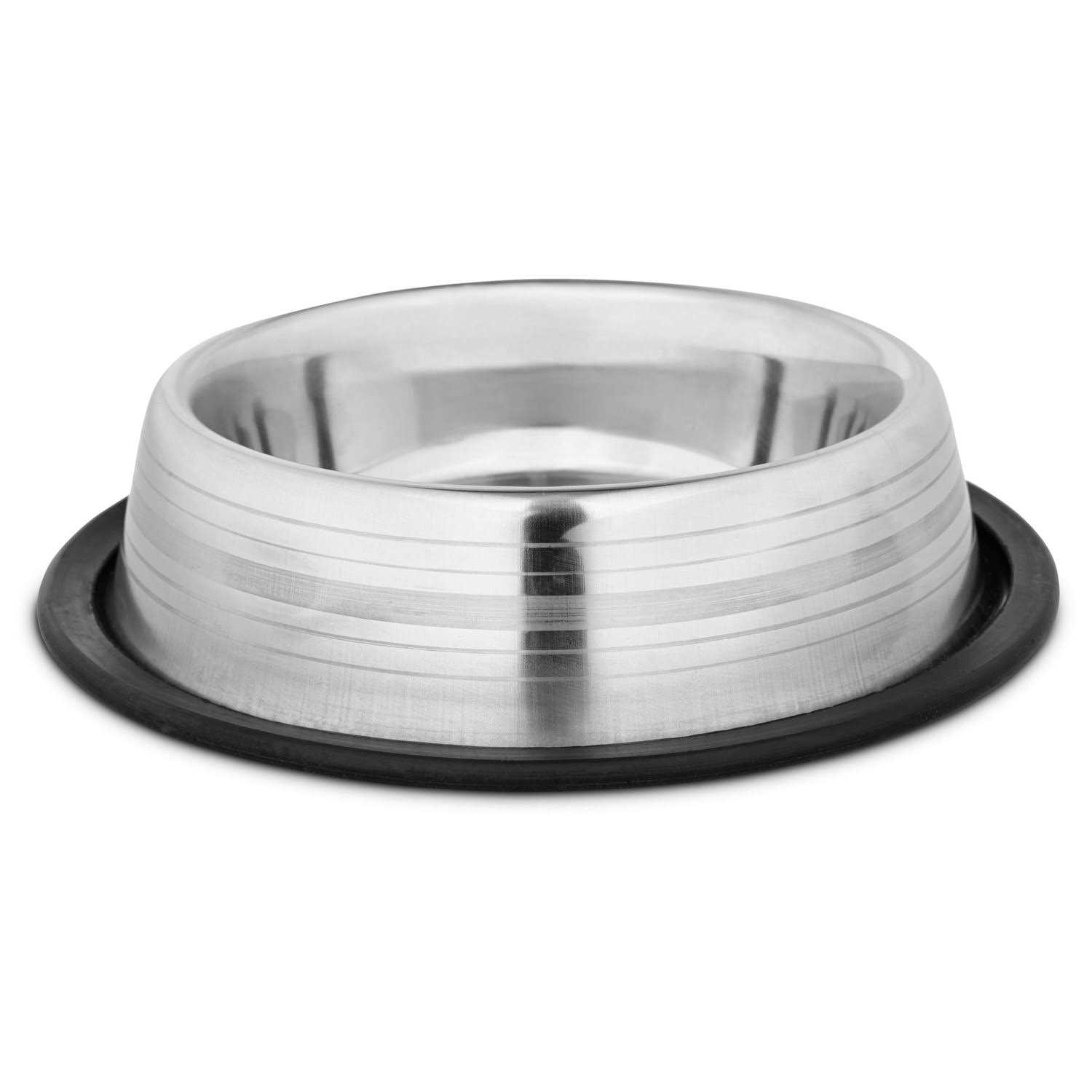 EveryYay No Tip Stainless Steel Dog Bowl