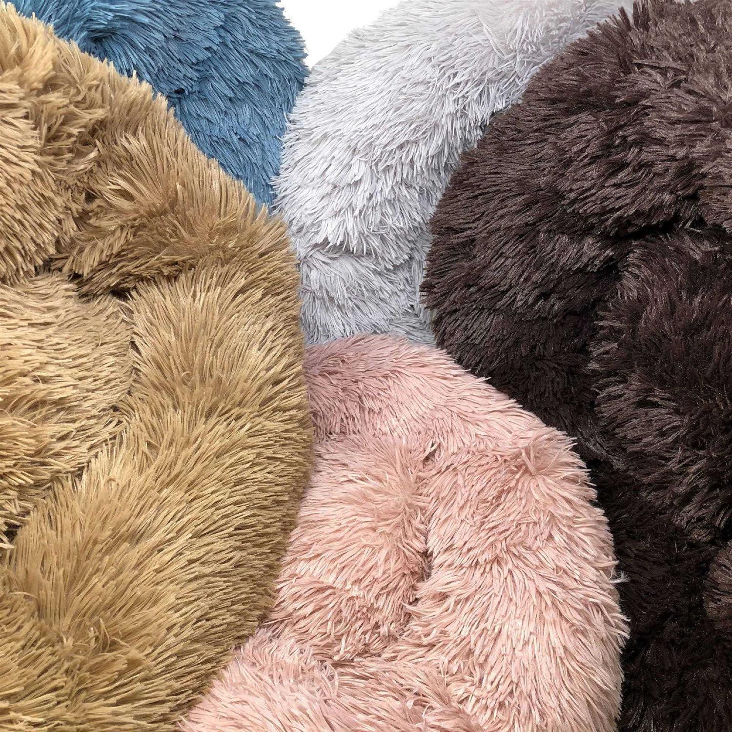 Pet Life Nestler High-Grade Plush and Soft Rounded Dog Bed