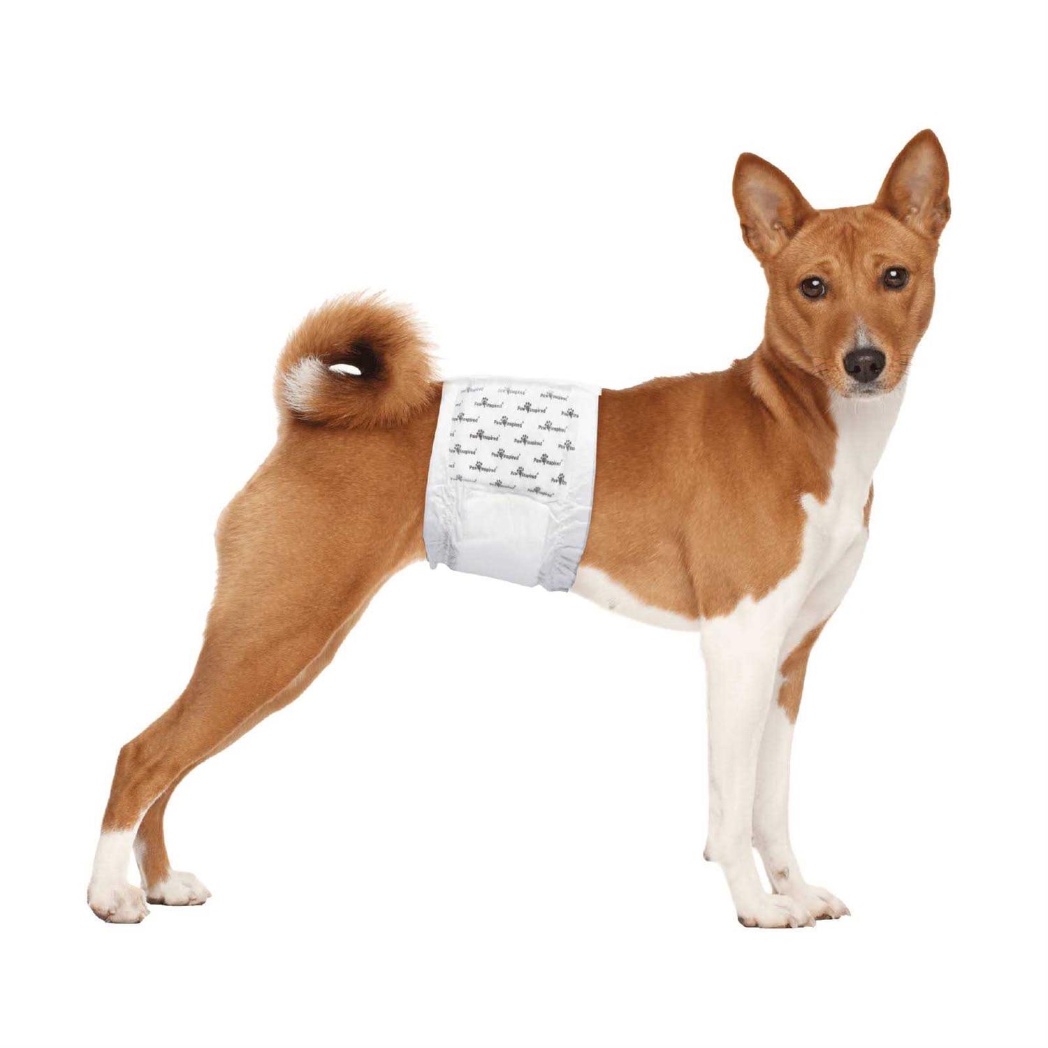 Paw Inspired Ultra Protection Disposable Belly Band Male Dog Wraps